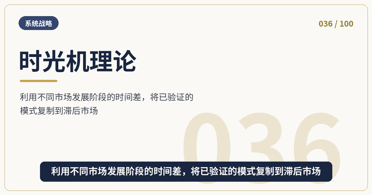 时光机理论