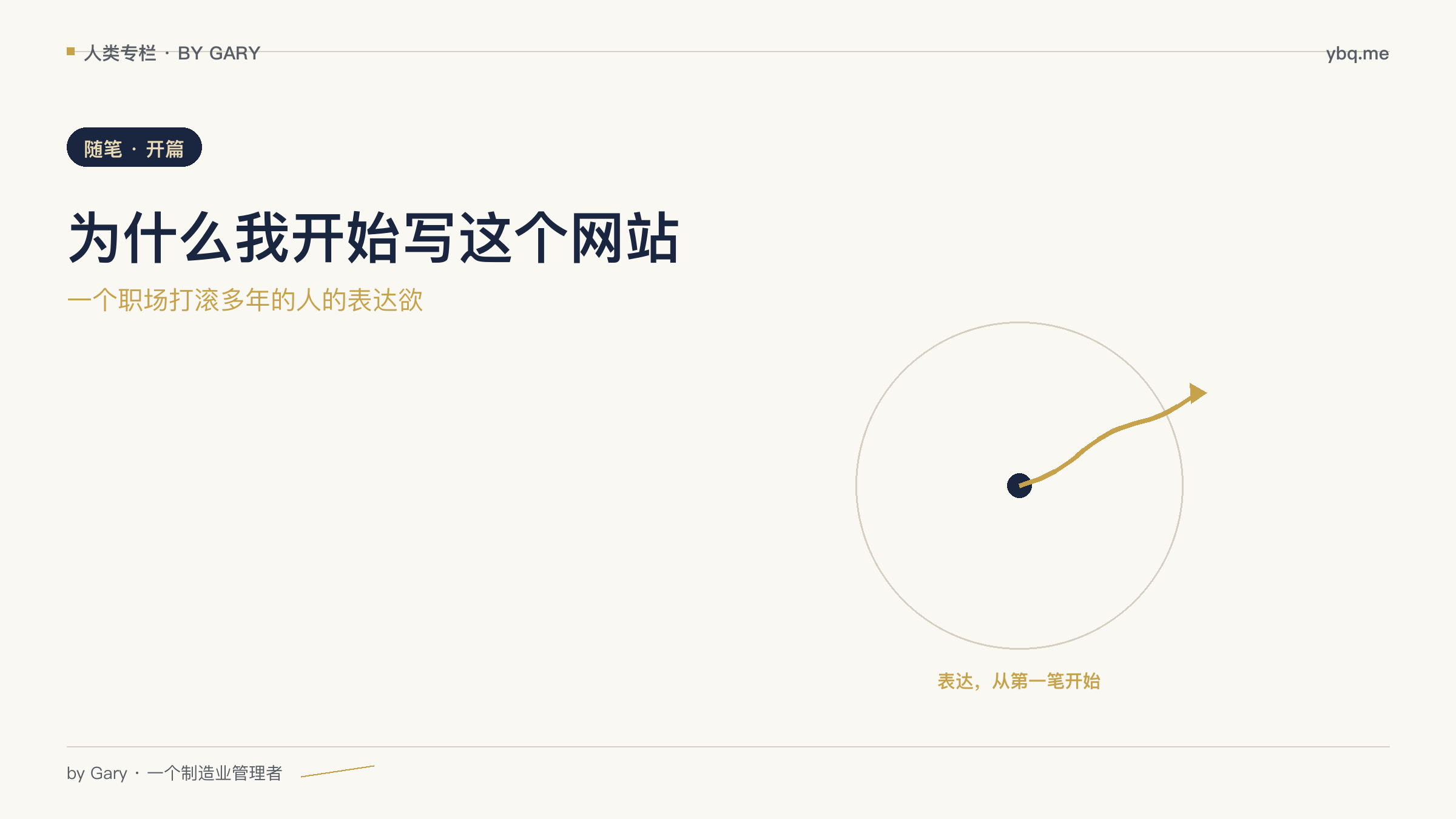 为什么我开始写这个网站