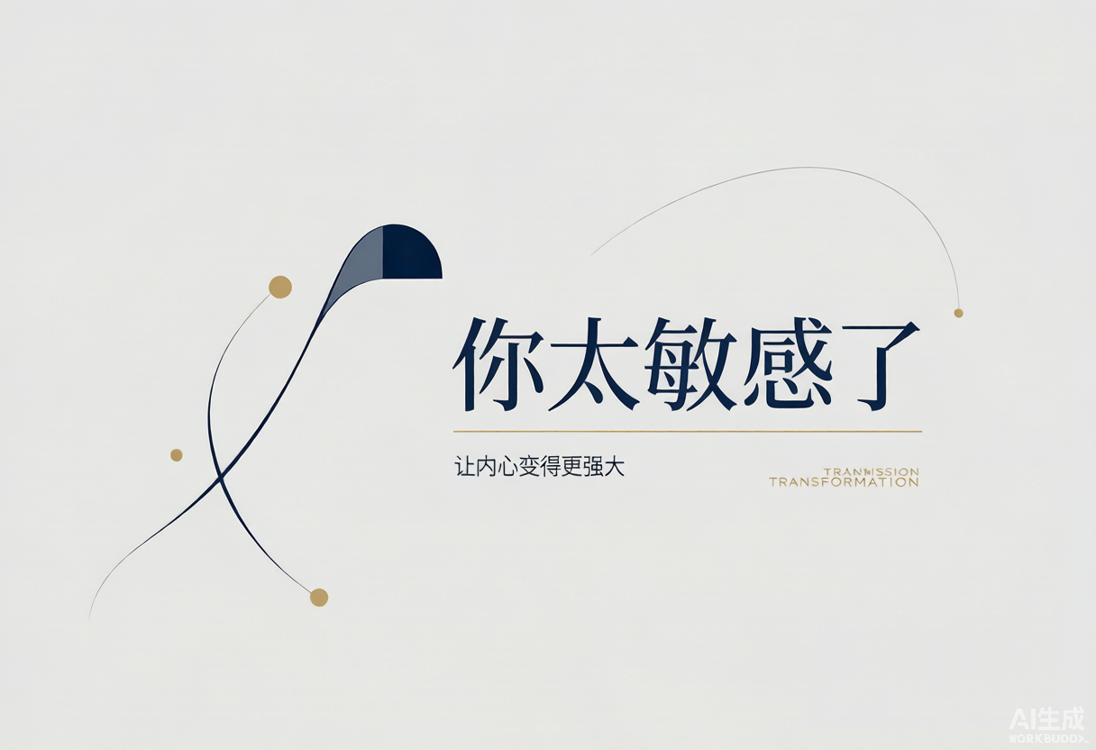 敏感者从被误解到势不可挡的轨迹信息图